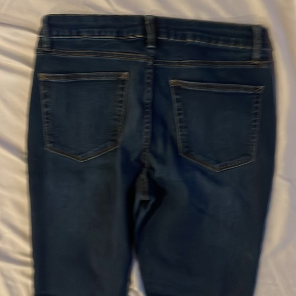 a.n.a Jeans Stretch Blue denim skinny anke Size 10 - Picture 7 of 9